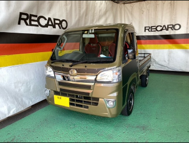 DAIHATSU�@�n�C�[�b�g�i2017�N�j�@�Ɂ@RECARO�i���J���j�@RCS�@BK�V�F��/RED���b�V���@�~���E�@����
