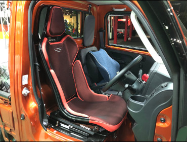 DAIHATSU�@�n�C�[�b�g�g���b�N�@S510P�i2021�N�j�@�Ɂ@RECARO�i���J���j�@RCS�@BK�V�F��/RED���b�V���@����