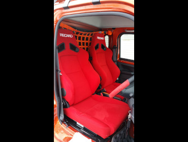 DAIHATSU�@�n�C�[�b�g�W�����{�@S510P�@�Ɂ@RECARO�i���J���j�@SR-7F�@KK100�@RED�@�~���E�@����