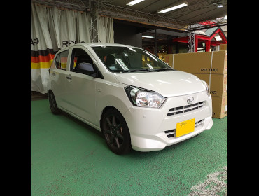 DAIHATSU�@�~���C�[�X�@LA350�i2018�N�j�@�Ɂ@RECARO�i���J���j�@SR-7F�@GK100�@BK/BK�@����