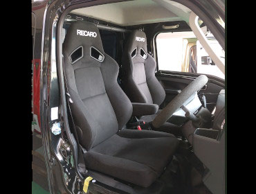 DAIHATSU�@�n�C�[�b�g�W�����{�@S510P�i2022�N�j�@�Ɂ@RECARO�i���J���j�@SR-7F�@KK100�@BK�@�V�[�g�q�[�^�[�t���@�A�[�����X�g�t���@���@SR-7F�@KK100�@BK�@����