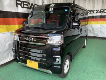 DAIHATSU�@�A�g���[�@S710V�i2022�N�j�@�Ɂ@RECARO�i���J���j�@SR-7F�@GU100�@RED�@�A�[�����X�g�t���@����