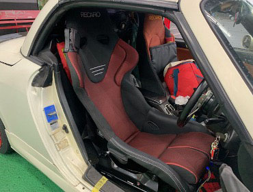 DAIHATSU�@�R�y���@L880K�i2007�N�j�@�Ɂ@RECARO�i���J���j�@TS-G GK�@BK/RED�@�V�[�g�q�[�^�[�t���@����