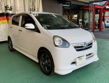 DAIHATSU�@�~���C�[�X�@LA300S�i2012�N�j�@�Ɂ@RECARO�i���J���j�@RS-G�@GK�@BK/�u���[�@����