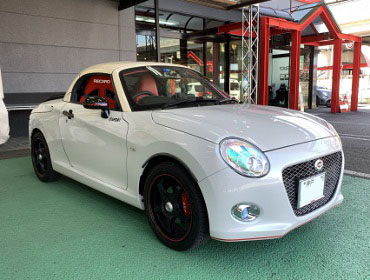 DAIHATSU�@�R�y���Z���@LA400K�i2019�N�j�@�Ɂ@RECARO�i���J���j�@SR-7�@KK100�@RED�@�V�[�g�q�[�^�[�t���@����