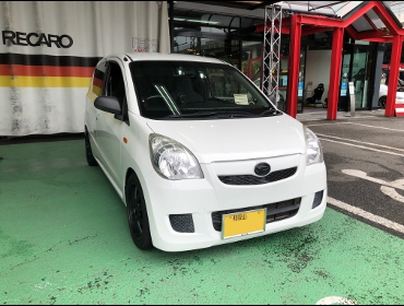 DAIHATSU�@�~���o���@L275V�i2015�N�j�@�Ɂ@RECARO�i���J���j�@SR-7F�@GK100�@BK/RED�@A/R�@����