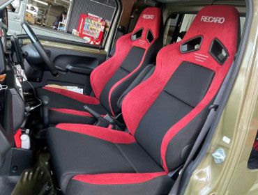DAIHATSU�@�n�C�[�b�g�W�����{�@S510P�i2021�N�j�@�Ɂ@RECARO�i���J���j�@SR-7F�@GU100�@RED�@A/R�^�C�v�@�~���E�@����