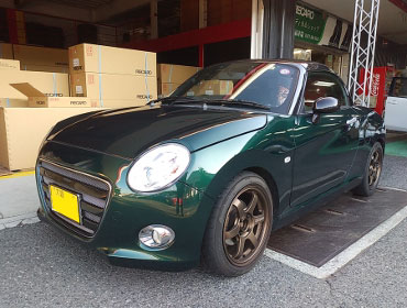 DAIHATSU�@�R�y���@LA400K�i2017�N�j�@�Ɂ@RECARO(���J���j�@RS-G�@GK�@BK/RED�@�V�[�g�q�[�^�[�t���@����