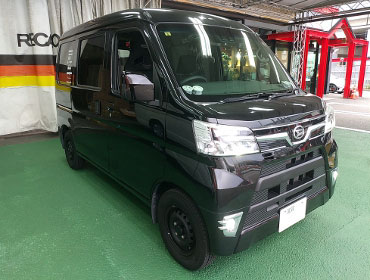 DAIHATSU�@�n�C�[�b�g�J�[�S�@S331V�@�Ɂ@RECARO�i���J���j�@SR-7F�@GK100H�@BK/BK�@�A�[�����X�g�t���@�V�[�g�q�[�^�[�t���@����