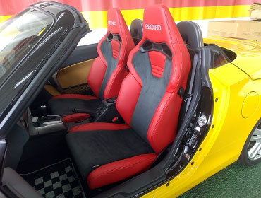 DAIHATSU�@�R�y���@LA400�i2023�N�j�@�Ɂ@RECARO�i���J���j�@SR-C�@UT100H�@RED�@�~���E�@����