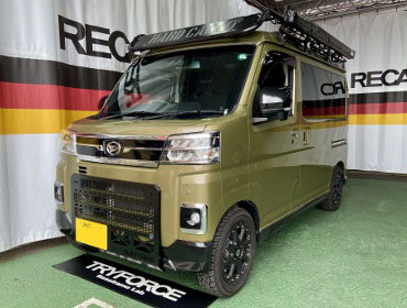 DAIHATSU�@�A�g���[�@�Ɂ@RECARO�i���J���j�@SR-C�@BK�@A/R�@�~���E�@����