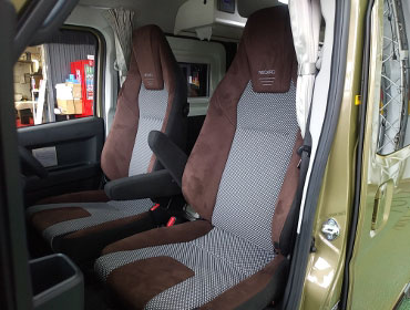 DAIHATSU�@�A�g���[�@S700V�i2024�N�j�@�Ɂ@RECARO�i���J���j�@LX-F�@WU110H�@A/R�@�u���E���@�~���E�@����