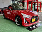 DAIHATSU�@�R�y�����[�u�@LA400K�i2014�N�j�@�Ɂ@RECARO�i���J���j�@RS-GS�@RED�@����