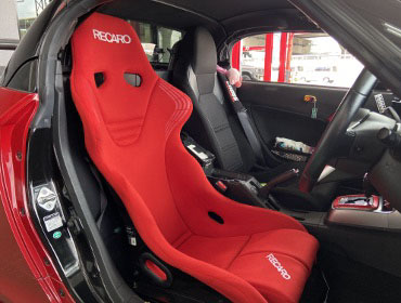 DAIHATSU�@�R�y�����[�u�@LA400K�i2014�N�j�@�Ɂ@RECARO�i���J���j�@RS-GS�@RED�@����