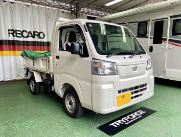 DAIHATSU�@�n�C�[�b�g�g���b�N�@S510�i2024�N�j�@�Ɂ@RECARO�i���J���j�@RCS�@�z���C�g�V�F��/�u���b�N���b�V���@����