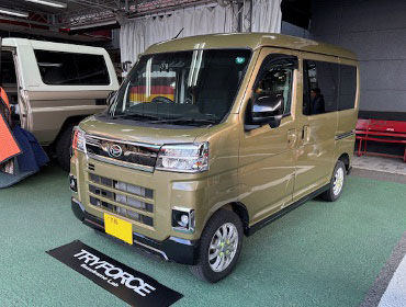 DAIHATSU�@�A�g���[�@S710V�i2024�N�j�@�Ɂ@RECARO�i���J���j�@�G���S���hMV�@BK�@�V�[�g�q�[�^�[�t���@�A�[�����X�g�t���@����