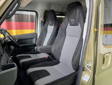 DAIHATSU�@�A�g���[�f�b�L�o���@S710W�i2023�N�j�@�Ɂ@RECARO�i���J���j�@LX-F�@WU110�@A/R�@BK�@�~���E�@����