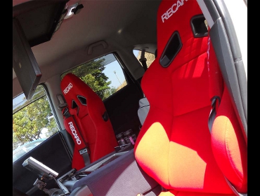 RECARO�i���J���V�[�g�j�@HONDA�@�G�f�B�b�N�X��RECARO�i���J���j�@SR-7 KK100 RED�@�~2�r�@����