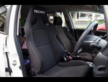 RECARO�i���J���V�[�g�j�@HONDA�@�t�B�b�g�@GE8�A�C�T�C�h��RECARO�i���J���j�@SR-7F KK100 BK�@����