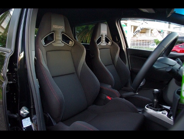 RECARO�i���J���V�[�g�j�@HONDA�@�t�B�b�g�@GK5�Ƀ��J���@SR-7 Lassic BK/RED�@���@SR-7F Lassic BK/RED�@����