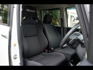 RECARO�i���J���V�[�g�j�@HONDA�@N�{�b�N�X�@JF1�Ƀ��J���@SR-7F SK100H �i�V�[�g�q�[�^�[�t���j�@BK/BK�@����