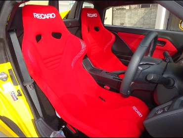 RECARO�i���J���V�[�g�j�@HONDA�@S660�Ƀ��J���@TS-GS RED�@�~2�r�@����