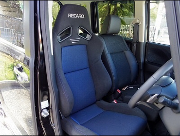 RECARO�i���J���V�[�g�j�@HONDA�@N-BOX�@JF1�Ƀ��J���@SR-7F GK100�@BK/BL�@����