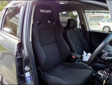 RECARO�i���J���V�[�g�j�@HONDA�@�t�B�b�g�@GP4�Ƀ��J���@SR-7F KK100�@BK�@����