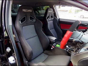 RECARO�i���J���V�[�g�j�@HONDA�@�V�r�b�N�@�^�C�vR�@FD2��RECARO�i���J���j�@SR-7 SK100�@BK/SIL�@���@SR-7F�@GK100�@BK/SIL�@����