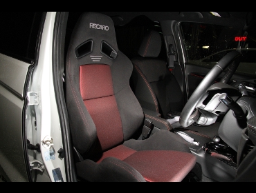 RECARO�i���J���V�[�g�j�@HONDA�@�t�B�b�g3�@GP5�Ƀ��J���@SR-7�@GK100�@BK/RED�@����