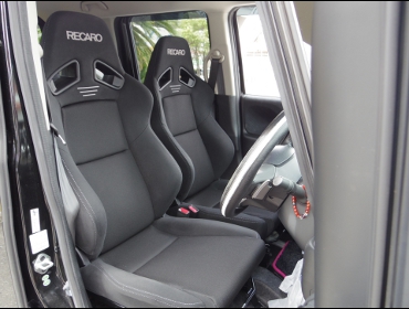 RECARO�i���J���V�[�g�j�@HONDA�@N-BOX�@�J�X�^���@JF2�Ƀ��J���@SR-7F�@GK100�@BK/BK�@�~2�r�@����