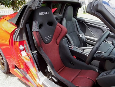 RECARO�i���J���V�[�g�j�@HONDA�@S660�@JW5�Ƀ��J���@RS-G�@GK�@BK/RED�@����