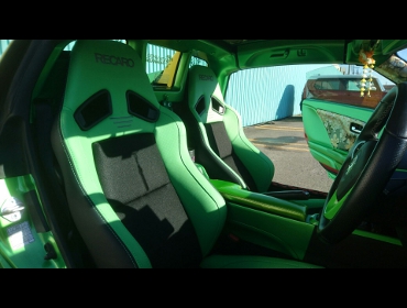 HONDA�@S660�@JW5�@�Ɂ@RECARO�i���J���j�@SR-7F�@Lassic�@����Green�@�~2�r�@����