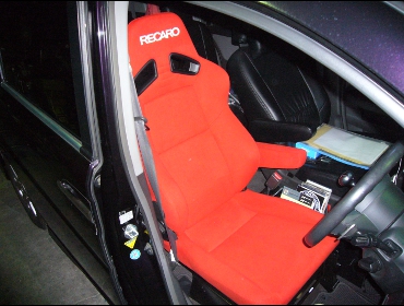 HONDA�@�X�e�b�v���S���@RF3�@�Ɂ@RECARO�i���J���j�@SR-7F�@KK100�@RED�@A/R�@�A�[�����X�g�t���@����