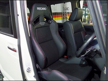 RECARO�i���J���V�[�g�j�@HONDA�@N-BOX�J�X�^���@JF1�@�Ɂ@RECARO�i���J���j�@SR-7�@Lassic�@BK�@����