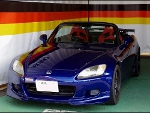 HONDA S2000 AP1(2000年) に RECARO(レカロ) SR-7 Lassic REDレザー ×2脚 装着