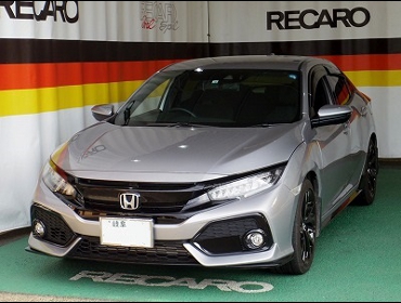 HONDA�@�V�r�b�N�@FK7�i2018�N�j�@�Ɂ@RECARO�i���J���j�@�X�|�[�cJC�@����
