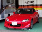RECARO(レカロシート) HONDA S2000 AP2 に RECARO(レカロ) SP-GV & TS-G GK BK/BK 装着