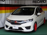 HONDA�@�t�B�b�g3�@GP5�i2014�N�j�@�Ɂ@RECARO�i���J���j�@SR-6�@KK100S�@BK�@�~2�r�@����