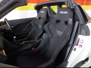 RECARO�i���J���V�[�g�j�@HONDA�@S660�@JW5�i2016�N�j�@�Ɂ@RECARO�i���J���j�@RS-G�@GK�@BK/BK�@�~���E�@����