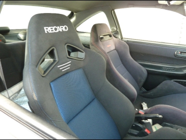 RECARO�i���J���V�[�g�j�@HONDA�@�C���e�O���@DC2�@�Ɂ@RECARO�i���J���j�@SR-7�@GK100�@BK/�u���[�@����