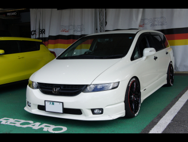 HONDA�@�I�f�b�Z�C�@RB1�i2007�N�j�@�Ɂ@RECARO�i���J���j�@SR-7F�@GK100�@BK/BK�@����