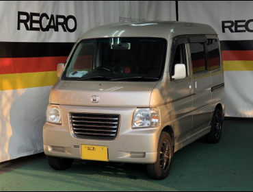 HONDA�@�o���X�@�z�r�I�@HM3�iAT�ԁj�i2004�N�j�@�Ɂ@RECARO�i���J���j�@SR7�@KK100�@RED�@����