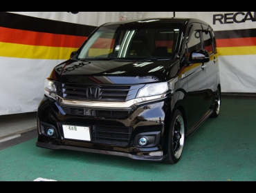 HONDA�@N-WGN�@JH-1�i2015�N�j�@�Ɂ@RECARO�i���J���j�@RS-G�@GK�@BK/SIL�@����