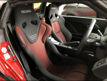 HONDA�@S660�@�Ɂ@RECARO�i���J���j�@RS-G�@GK�@BK/RED�@���@SR-7F�@GK100�@BK/RED�@����