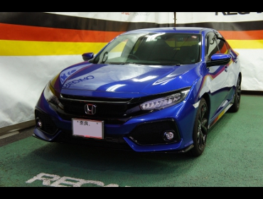 HONDA�@�V�r�b�N�@FK7�i2018�N�j�@�Ɂ@RECARO�i���J���j�@RS-G�@GK�@BK/RED�@����