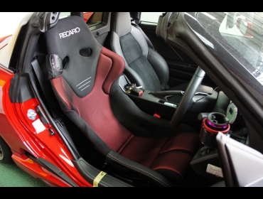 HONDA�@S660�@JW5�i2016�N�j�@�Ɂ@RECARO�i���J���j�@TS-G�@GK�@BK/RED�@����