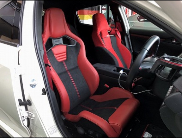 HONDA�@�V�r�b�N�@�^�C�vR�@FK8�i2018�N�j�@�Ɂ@RECARO�i���J���j�@�X�|�[�c�X�^�[�@CL210H�@RED�@����