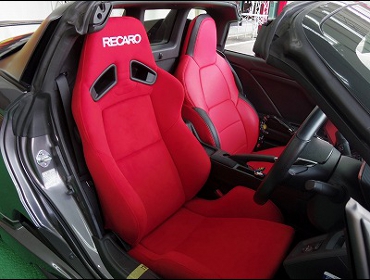 HONDA�@S660�@JW5�i2017�N�j�@�Ɂ@RECARO�i���J���j�@SR-7�@KK100�@RED�@�V�[�g�q�[�^�[�t���@����
