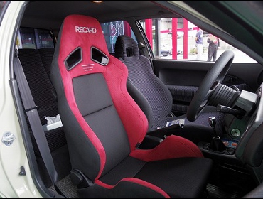 HONDA�@�V�r�b�N�@EG6�@�Ɂ@RECARO�i���J���j�@SR-7�@GU100�@RED�@����